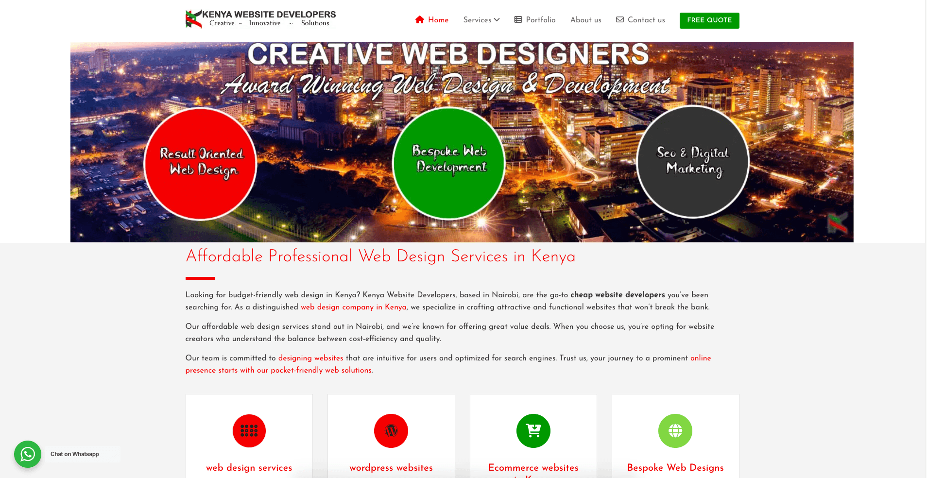 Top Web Design Companies in Kenya Weis developers